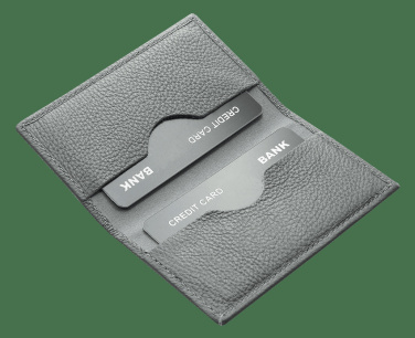Logo trade promotional giveaways image of: RFID credit and business card holder 21101500