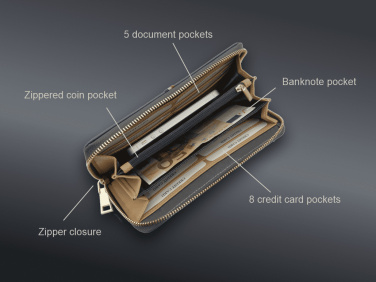 Logo trade promotional items picture of: Wallet 36308300