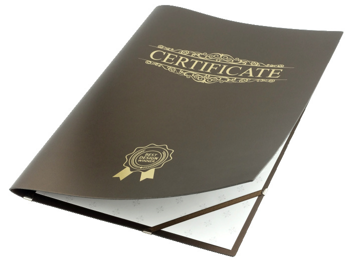 Logo trade promotional gift photo of: Certificate cover 152094