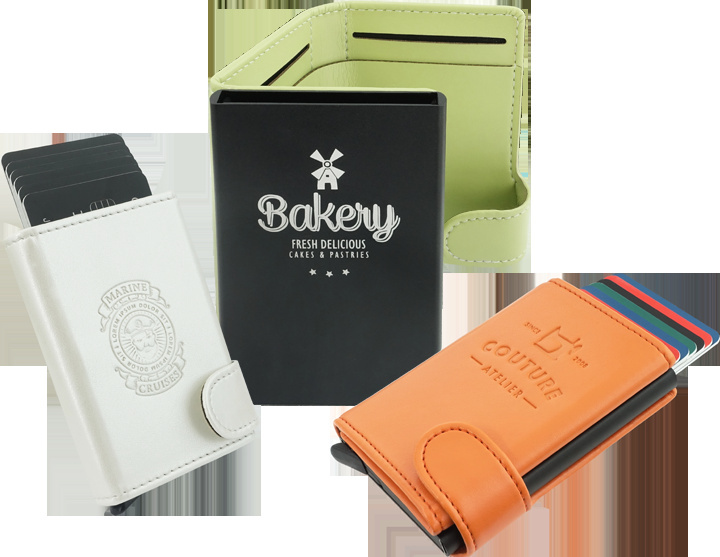 Logo trade business gifts image of: RFID wallet 618119