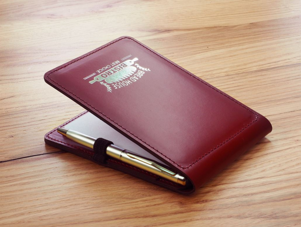 Logotrade promotional giveaway image of: Waiter notepad 1102094