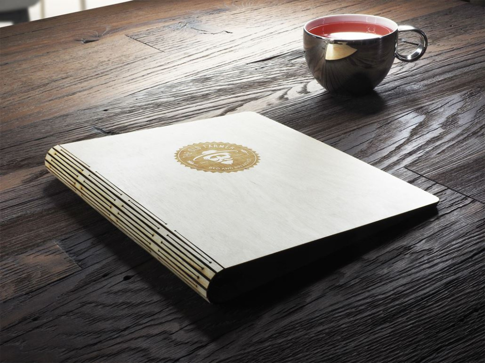 Logo trade promotional gifts picture of: Menu cover 1107121