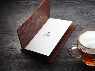 Logo trade promotional giveaways picture of: Menu cover 2048325