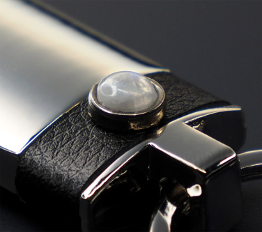 Logotrade business gifts photo of: Moonstone Keyring 1295095