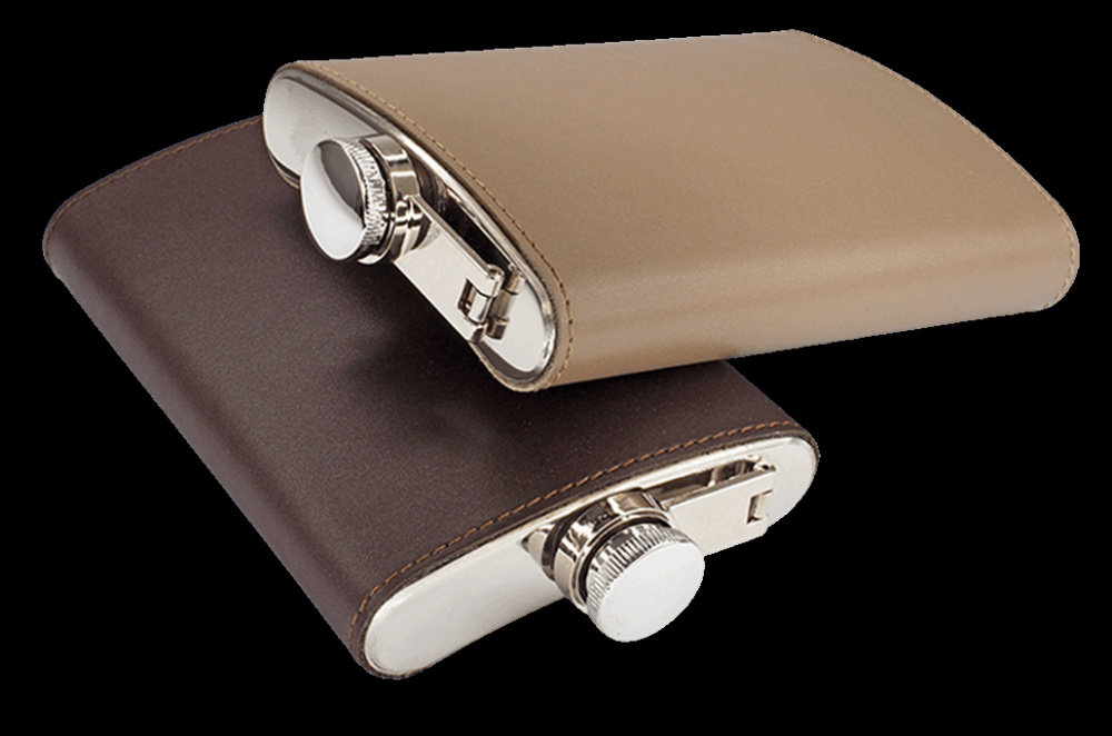 Logo trade advertising products picture of: Hip flask 425131