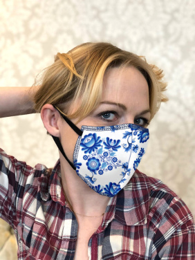 Logotrade promotional products photo of: ZEFIR cotton face mask 1400165