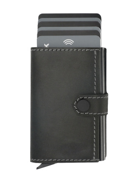Logotrade corporate gift image of: RFID wallet - Hunter Leather 2109284