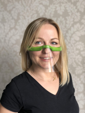 Logotrade corporate gift image of: KALIPSO clear face shield-mask for mouth and nose 1447162