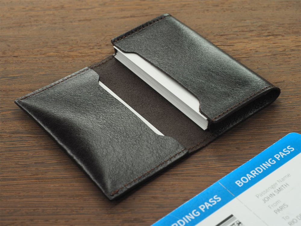 Logotrade promotional giveaway image of: Business card holder 1166067