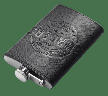 Logo trade promotional merchandise image of: Hip flask 425113