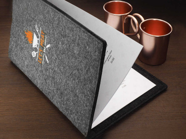 Logo trade promotional giveaways picture of: Menu cover Ambiente 1643246