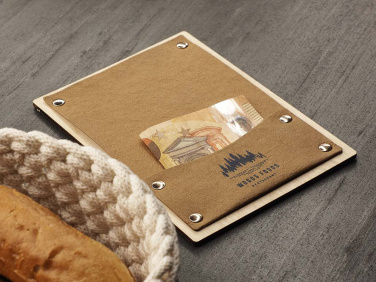 Logo trade promotional merchandise photo of: Bill holder 1053121