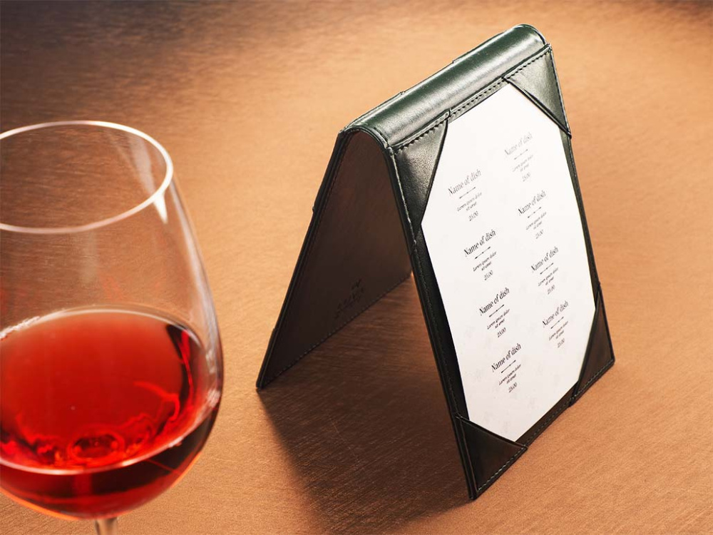 Logo trade business gift photo of: Promo menu 1604320