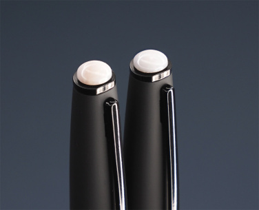 Logotrade promotional items photo of: Opal stone Pen set 1286036