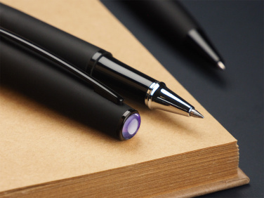 Logo trade corporate gifts picture of: Amethyst Pen set  1288036