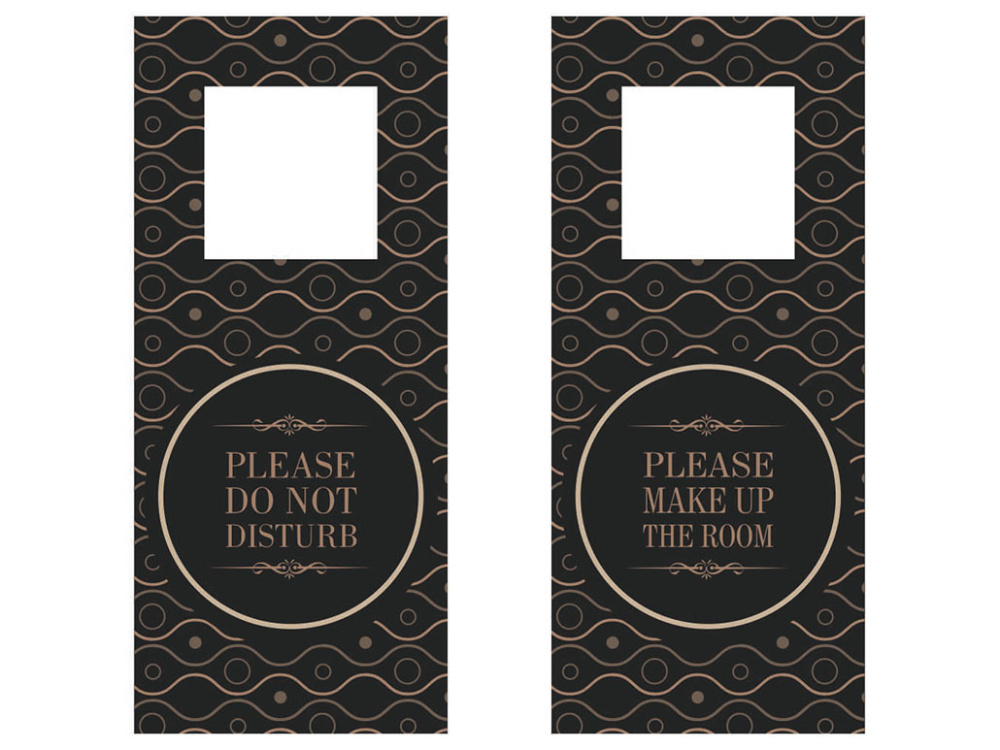 Logotrade promotional giveaways photo of: DND door sign 1110117