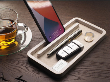 Logo trade promotional gift photo of: Wooden desk organiser 1818121