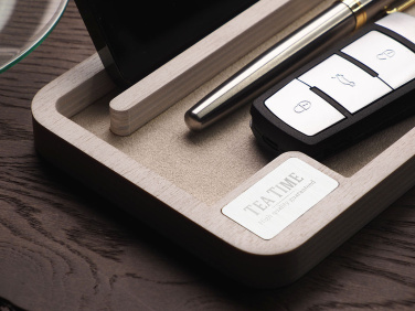 Logo trade promotional gifts picture of: Wooden desk organiser 1818121