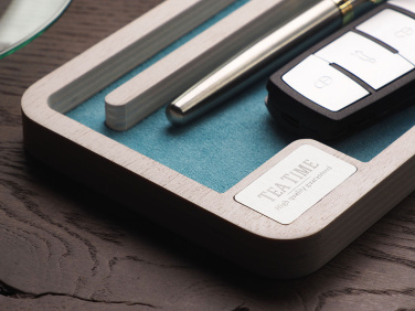 Logotrade promotional item image of: Wooden desk organiser 1818121