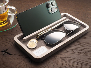 Logo trade promotional items image of: Wooden desk organiser 1818121