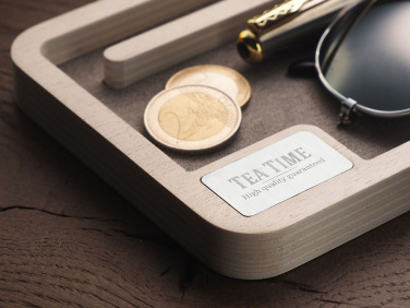 Logotrade promotional merchandise photo of: Wooden desk organiser 1818121