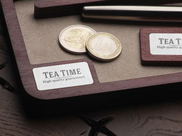 Logo trade business gifts image of: Wooden desk organiser 1818121