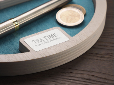 Logo trade business gifts image of: Wooden desk organiser 1817121