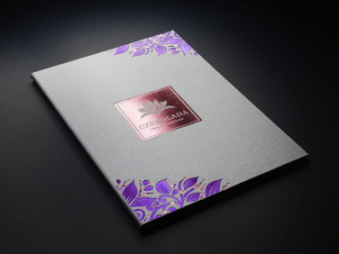 Logo trade corporate gifts image of: Menu cover 1679280