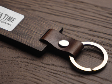 Logotrade promotional items photo of: Wooden keyring 1853121