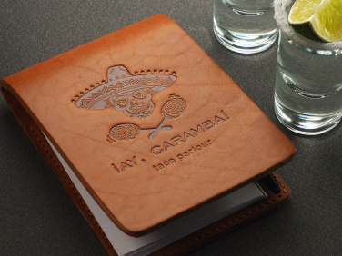 Logo trade promotional products image of: Waiter notepad 1202141