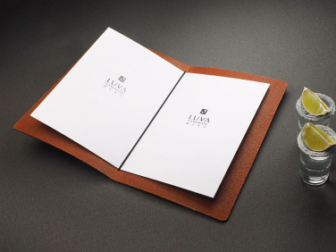 Logo trade promotional items image of: Menu cover Ambiente 1181141