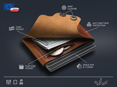 Logotrade advertising product image of: Wallet 384310