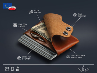 Logo trade promotional items picture of: Wallet 384141