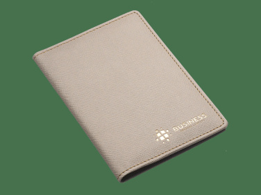 Logo trade promotional gifts image of: RFID passport case 1301113