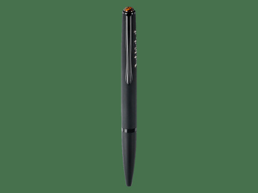 Logo trade promotional merchandise photo of: Ball pen with AMBER stone 2070036