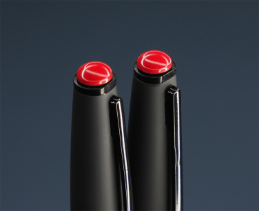 Logotrade advertising product image of: Coral stone Pen set 1285036