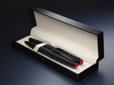 Logotrade corporate gift picture of: Coral stone Pen set 1285036