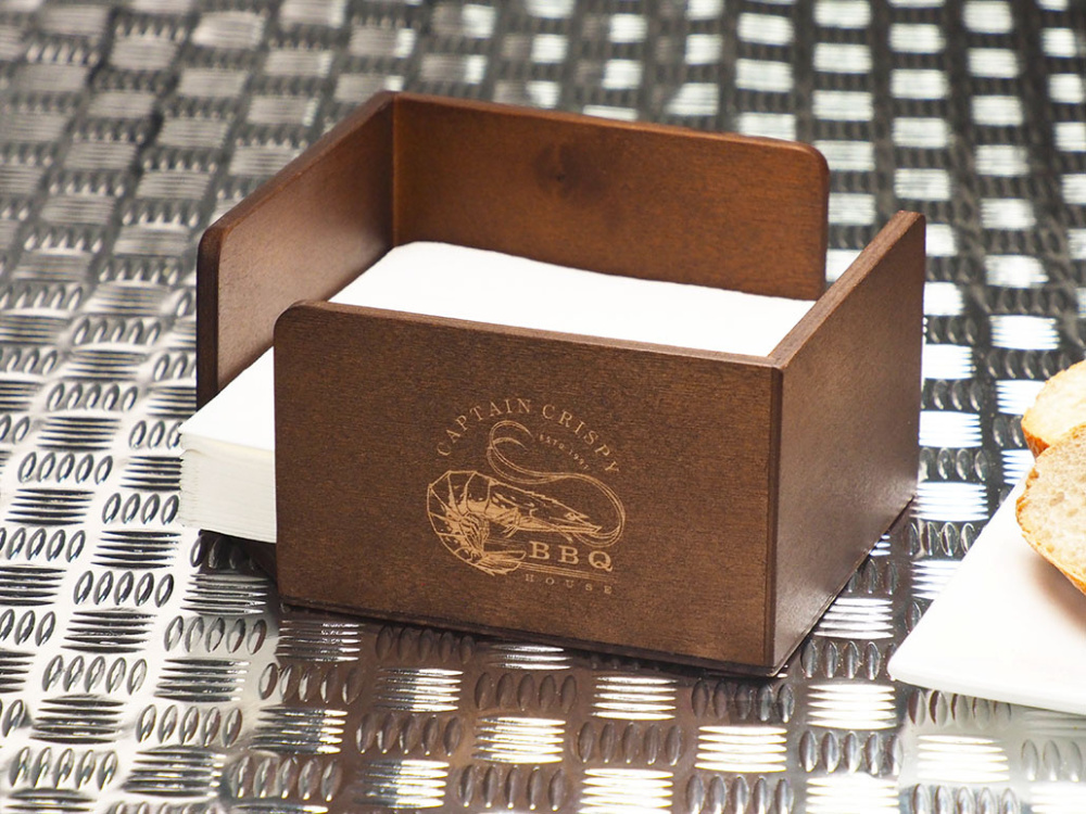 Logo trade corporate gifts picture of: Napkin box 1957121