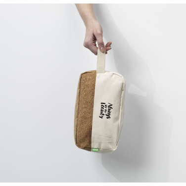 Logotrade promotional giveaway image of: CosCork Eco toiletry bag