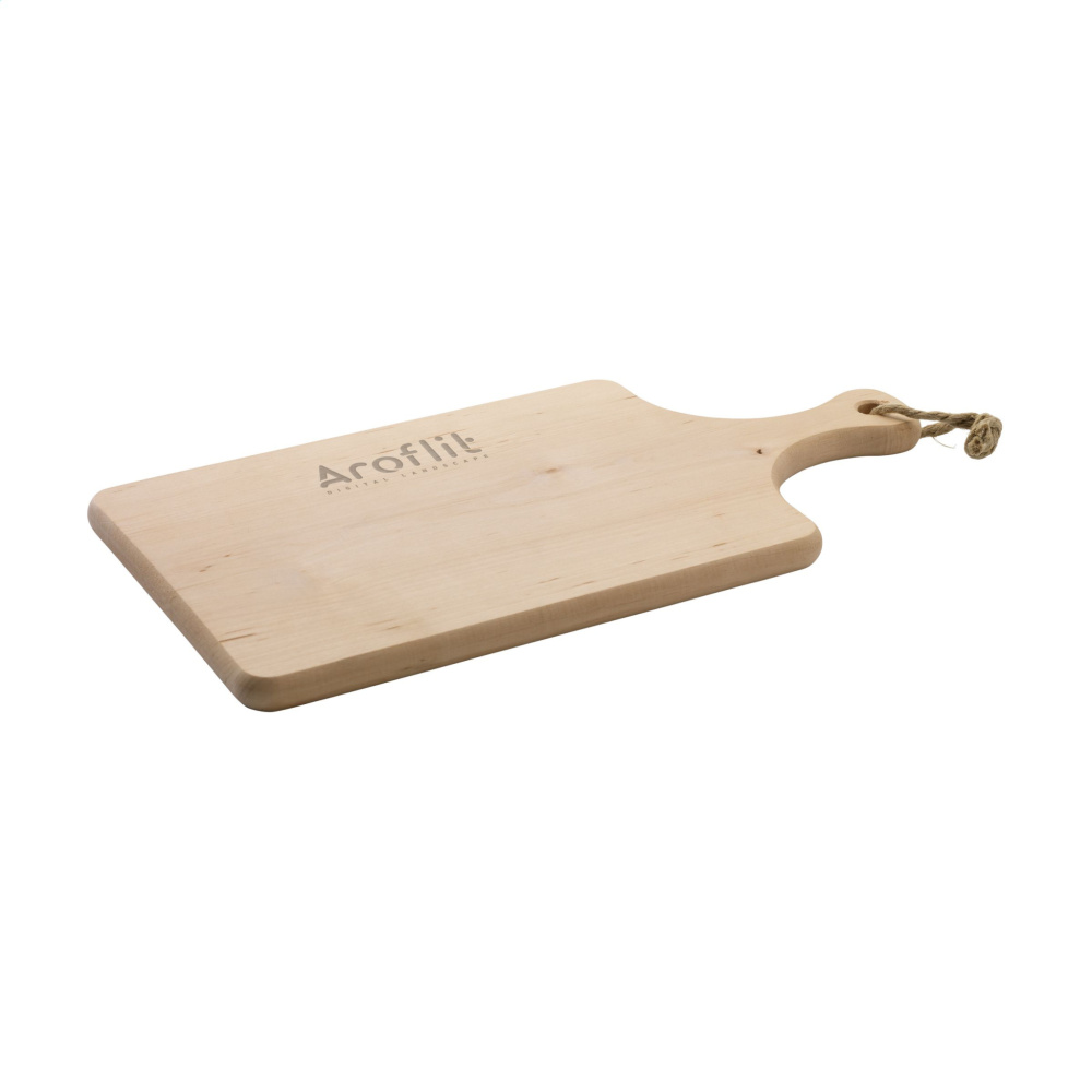 Logo trade corporate gifts image of: Alder Wood Cutting Board Handle
