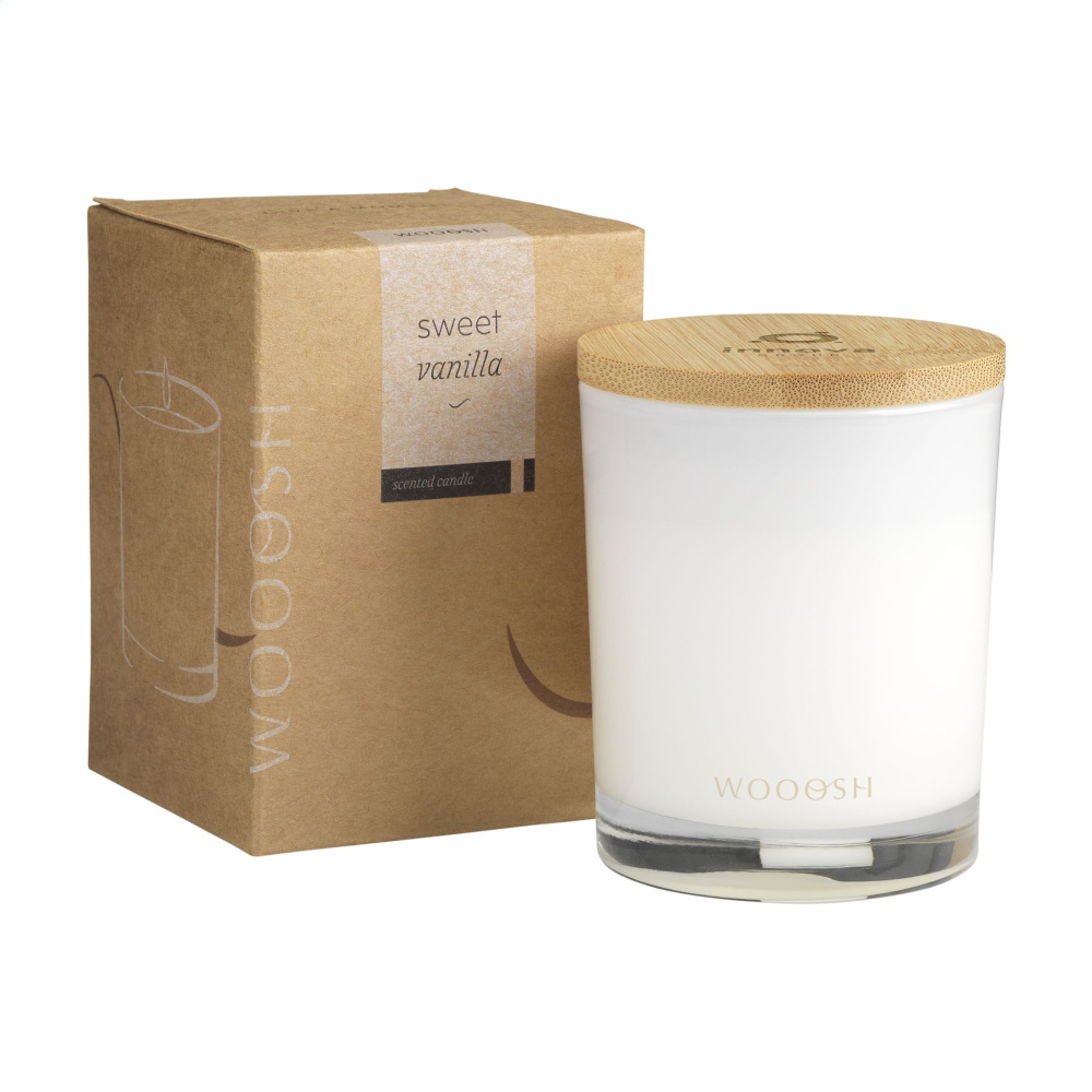 Logo trade promotional merchandise image of: Wooosh Scented Candle Sweet Vanilla
