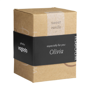 Logo trade promotional merchandise image of: Wooosh Scented Candle Sweet Vanilla