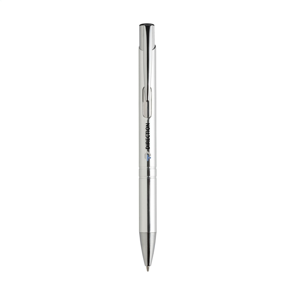 Logo trade promotional gift photo of: Ebony Shiny pen