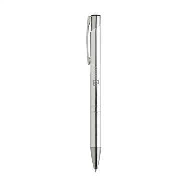 Logo trade promotional item photo of: Ebony Shiny pen