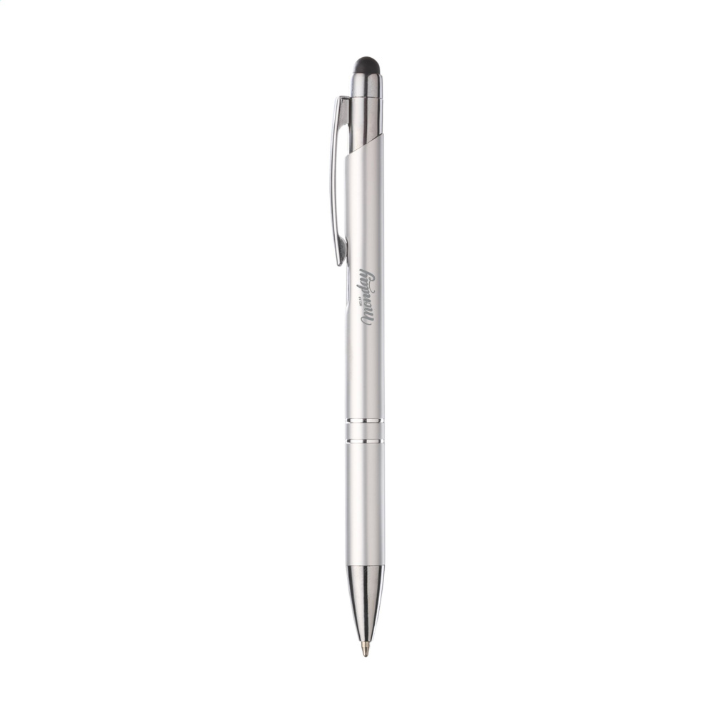 Logo trade promotional product photo of: Ebony Touch stylus pen