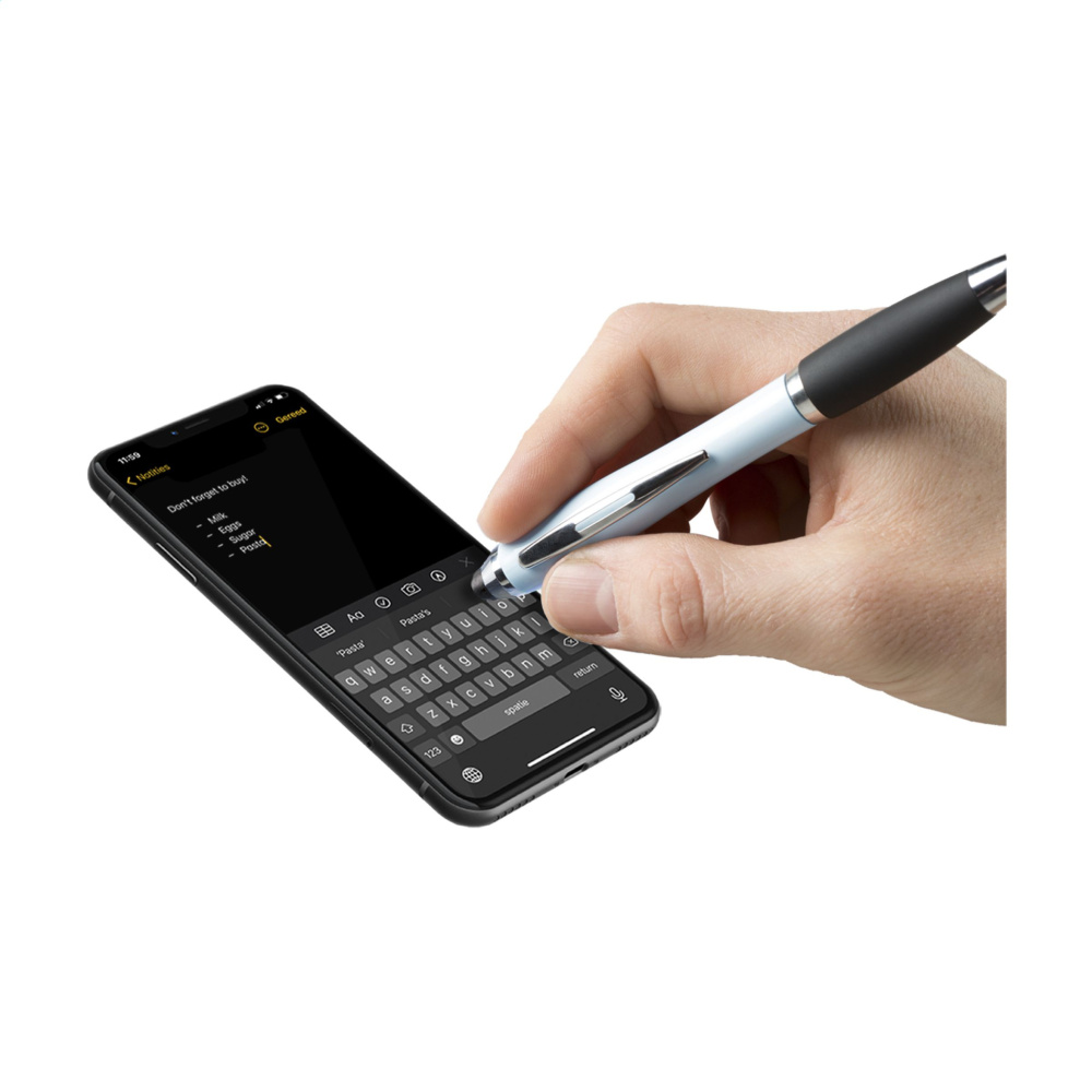 Logotrade promotional item picture of: Athos Colour Touch stylus pen