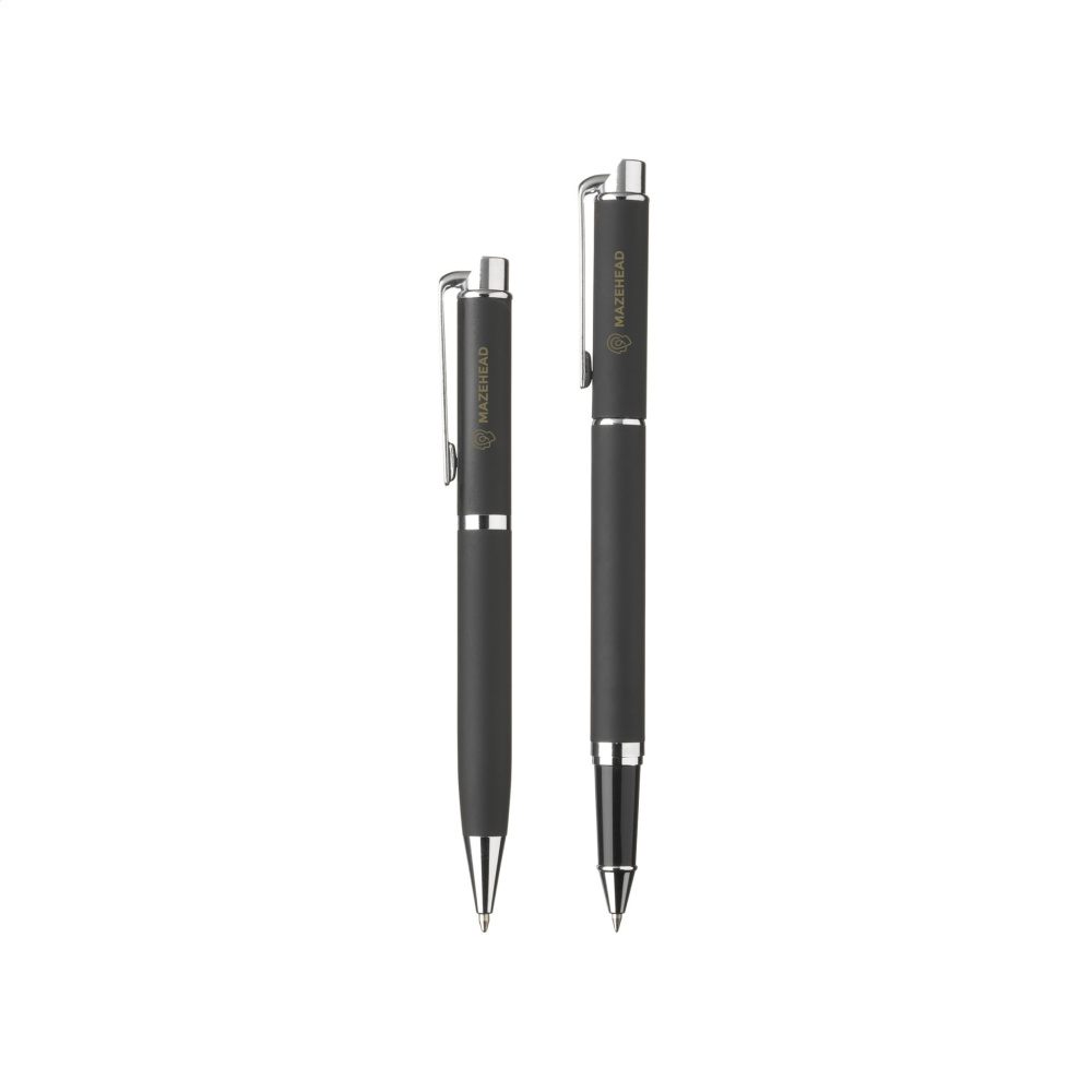 Logo trade promotional merchandise image of: BlackJack writing set