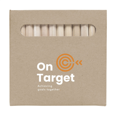 Logo trade promotional merchandise photo of: Pastelli coloured pencils