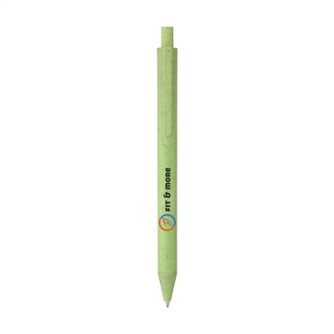 Logo trade promotional products image of: Wheat-Cycled wheat straw pen
