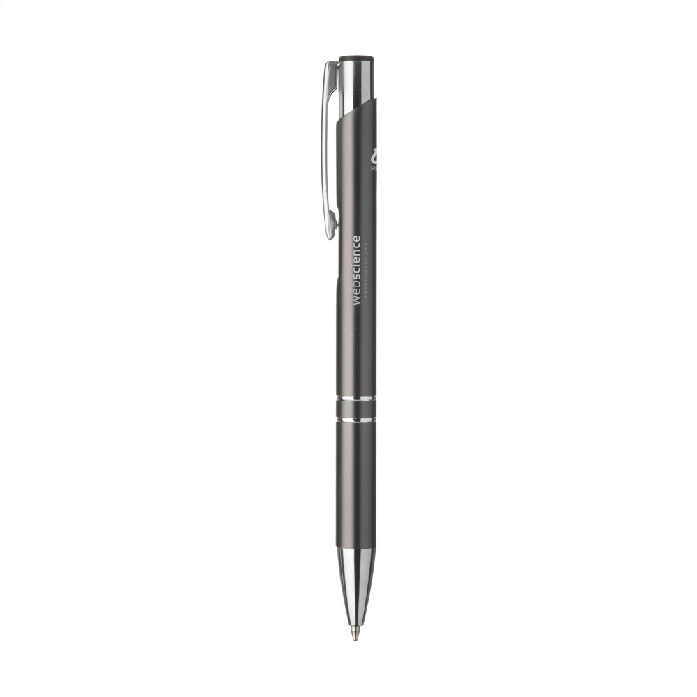 Logotrade promotional merchandise image of: Ebony Recycled Alu pens